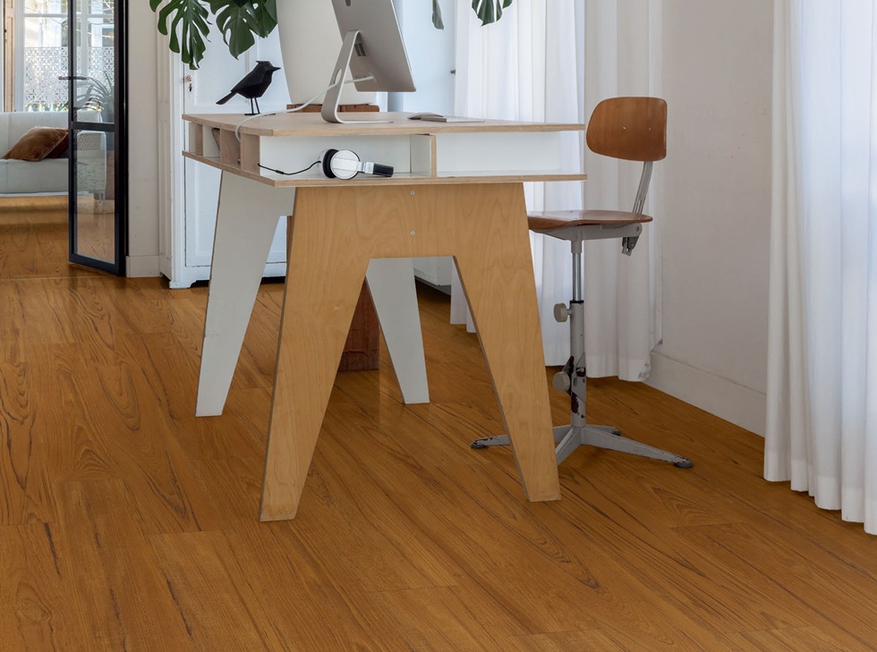 Pisos Laminados Premium Economy HDF Click. 7+2mm con manta. 190 x 1215mm. AC4. - Image 3